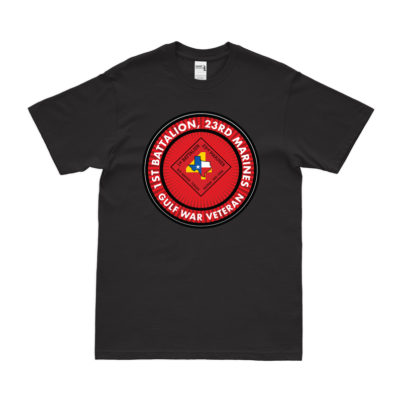 1st Bn 23rd Marines (1/23 Marines) Gulf War Veteran T-Shirt