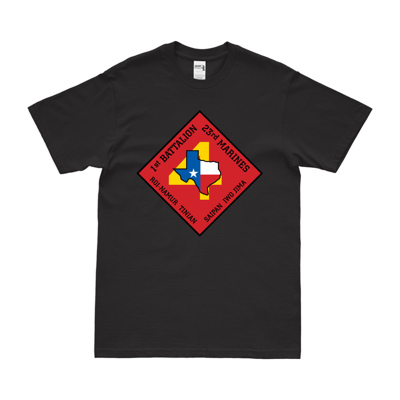 1st Battalion, 23rd Marines (1/23) Logo Emblem T-Shirt