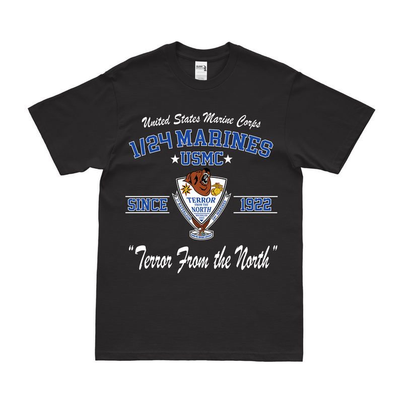 1st Bn 24th Marines (1/24 Marines) Since 1922 Legacy T-Shirt