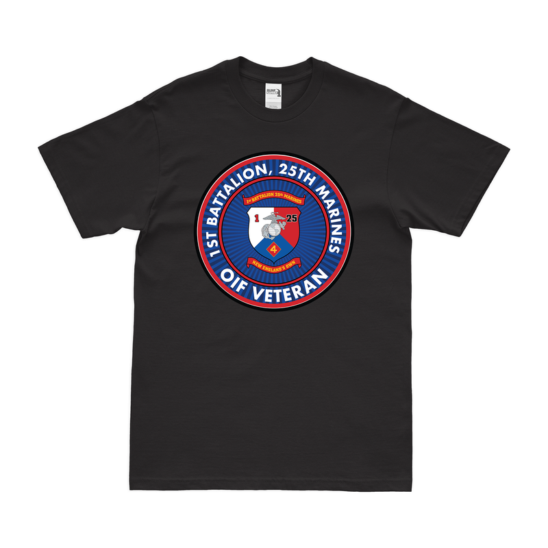 1st Bn 25th Marines (1/25 Marines) OIF Veteran T-Shirt