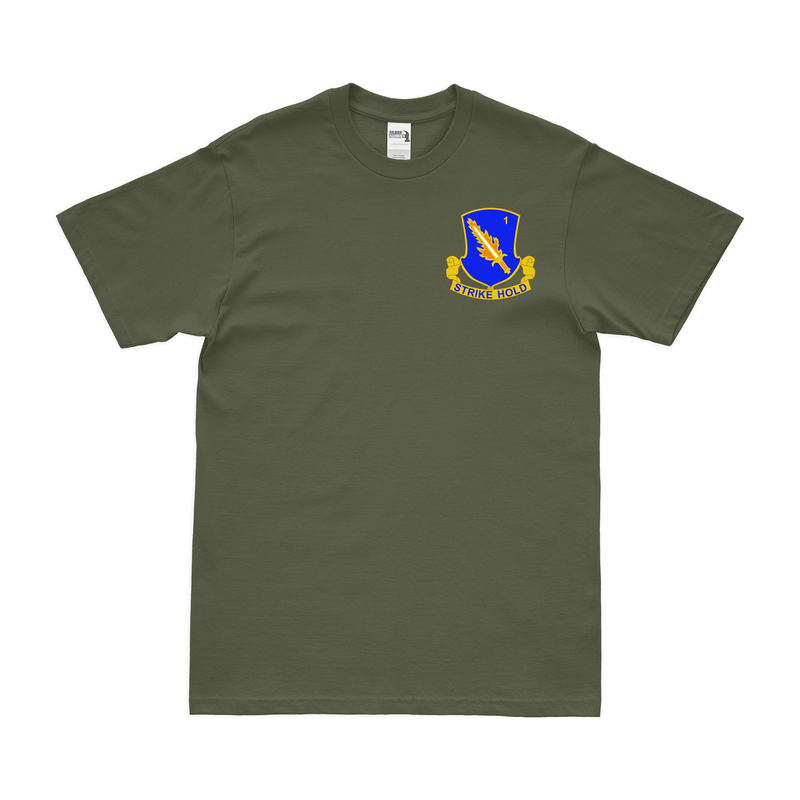 1-504 Infantry "Red Devils" Left Chest Logo T-Shirt