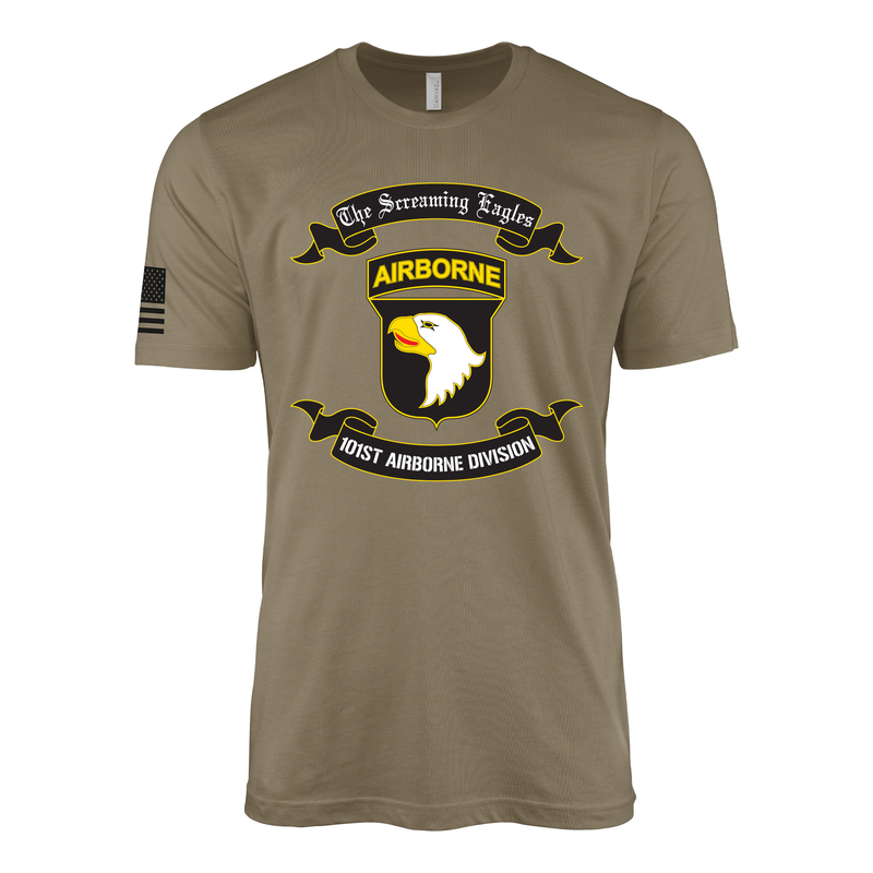 第101空挺師団 レガシーモトスクロールTシャツ
