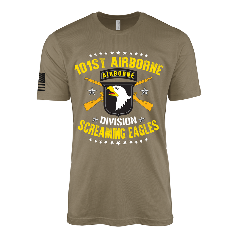 101st Airborne Division Graphic Moto T-Shirt