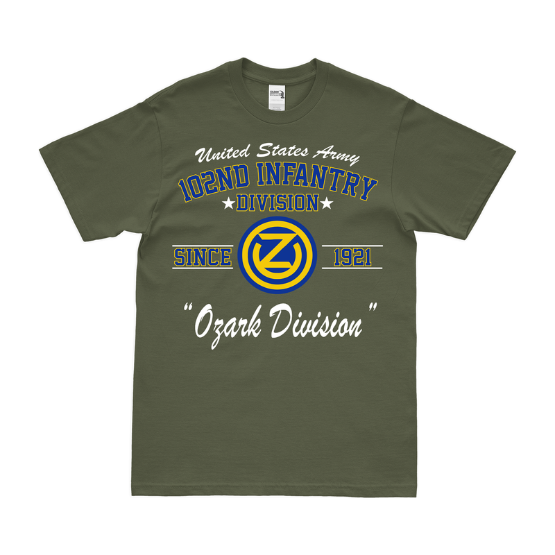102nd Infantry Division Since 1921 'Ozark' T-Shirt