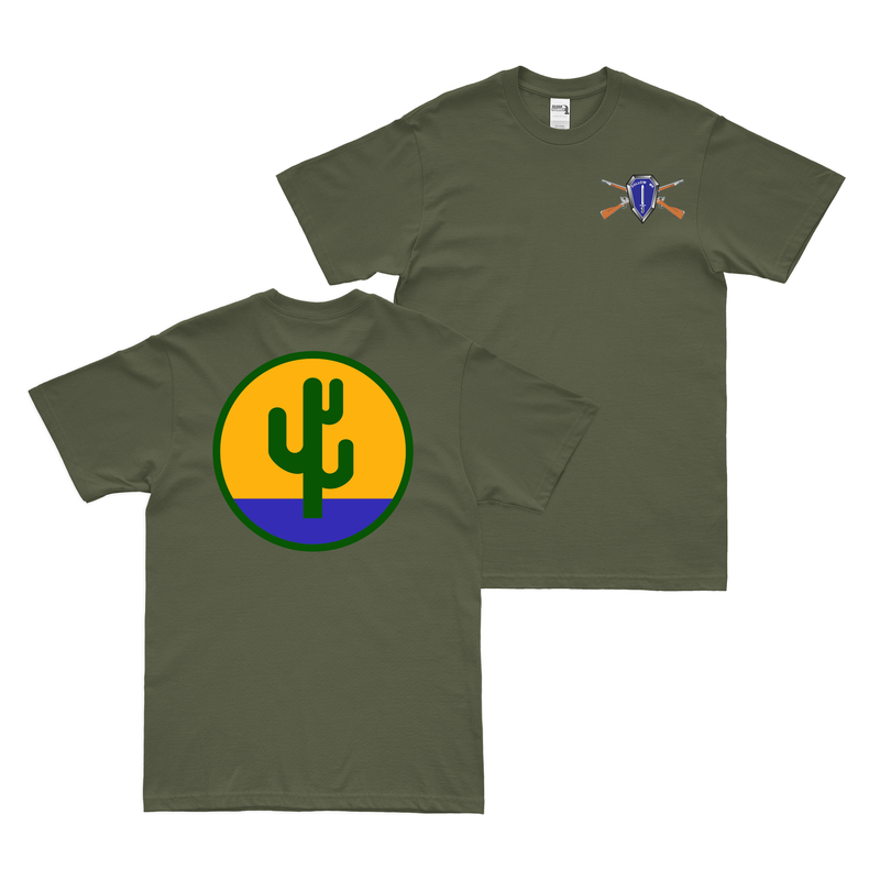 Double-Sided 103rd Infantry Division T-Shirt