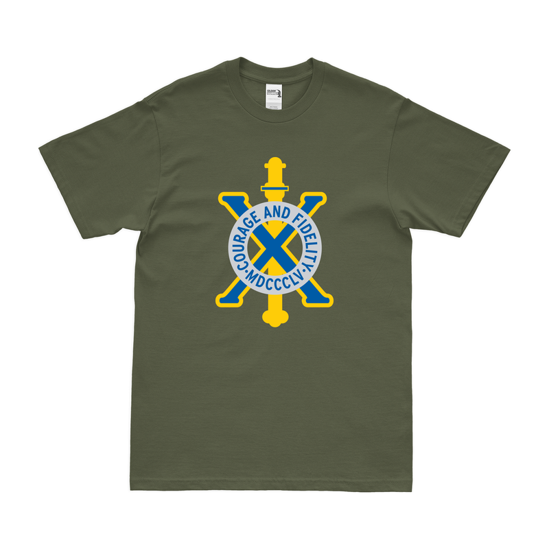 U.S. Army 10th Infantry Regiment Unit Logo Emblem T-Shirt