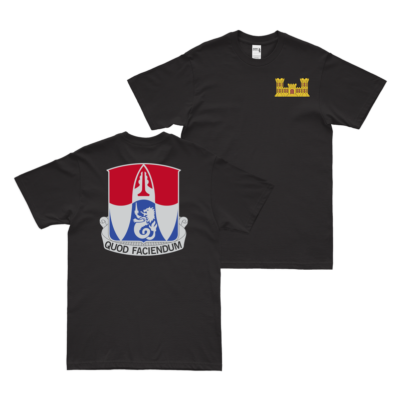 Double-Sided 153rd Engineer Battalion T-Shirt