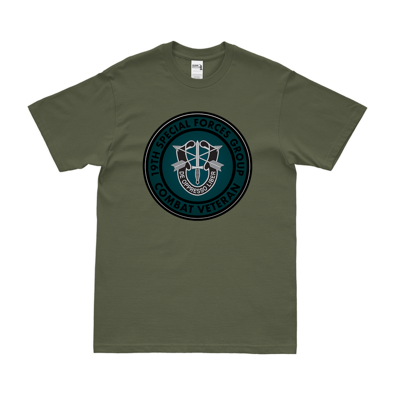 19th Special Forces Group (19th SFG) Combat Veteran T-Shirt