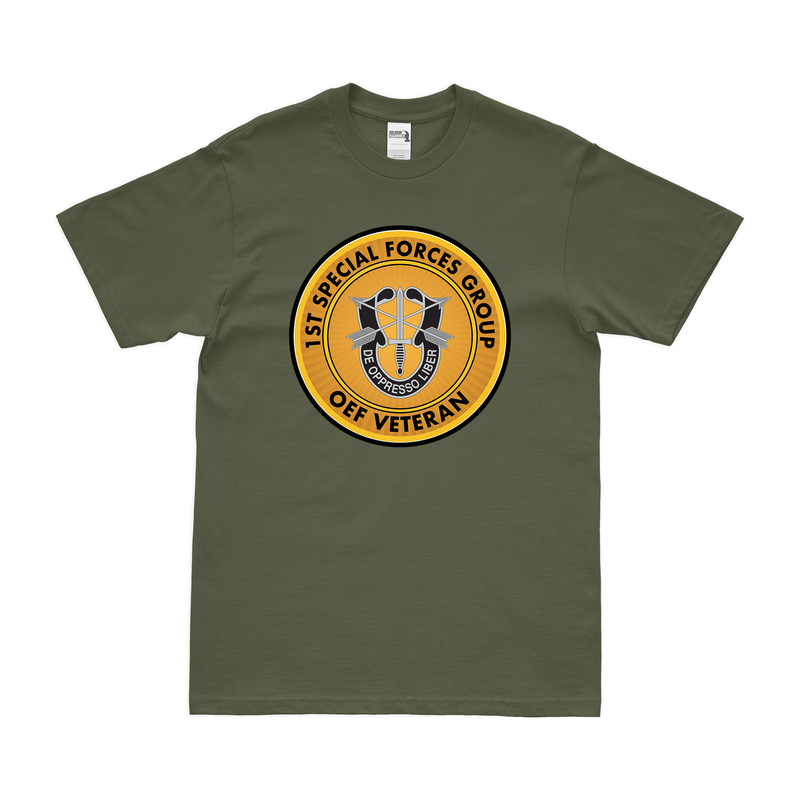 1st Special Forces Group (1st SFG) OEF Veteran T-Shirt