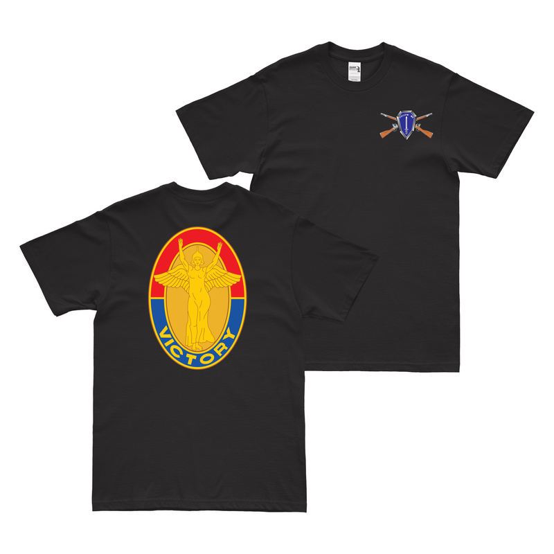 両面 第1歩兵師団 DUI Tシャツ