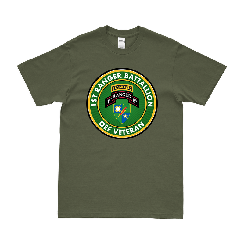1st Ranger Battalion OEF Veteran T-Shirt