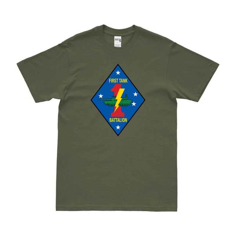 1st Tank Battalion USMC T-Shirt