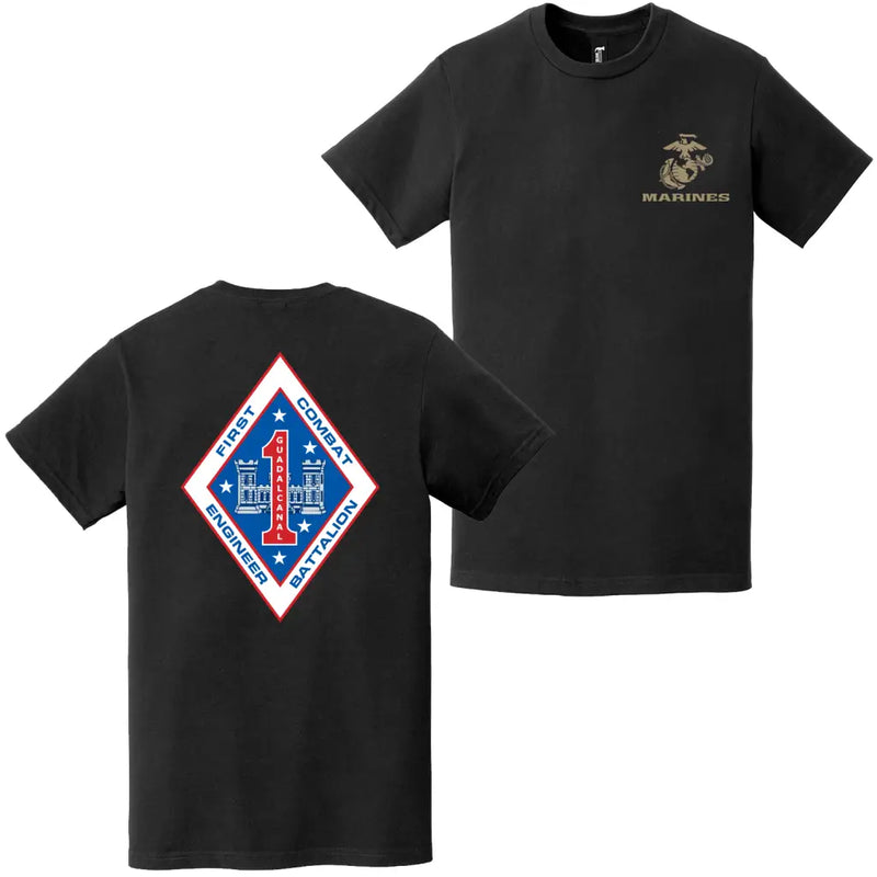 Double-Sided 1st CEB Logo Left Chest EGA T-Shirt
