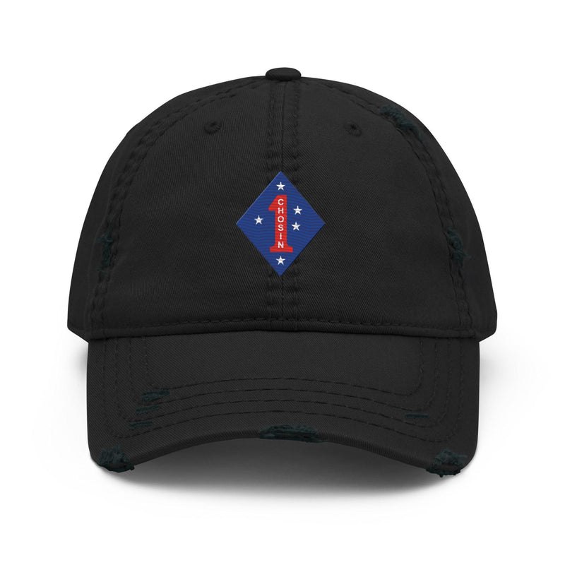 1st Marine Division "Chosin" Korean War Logo Embroidered Dad Hat