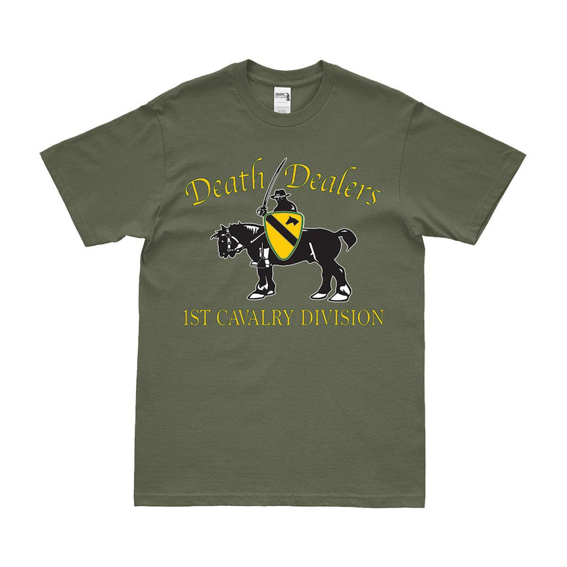 U.S. Army 1st Cavalry Division "Death Dealers" T-Shirt