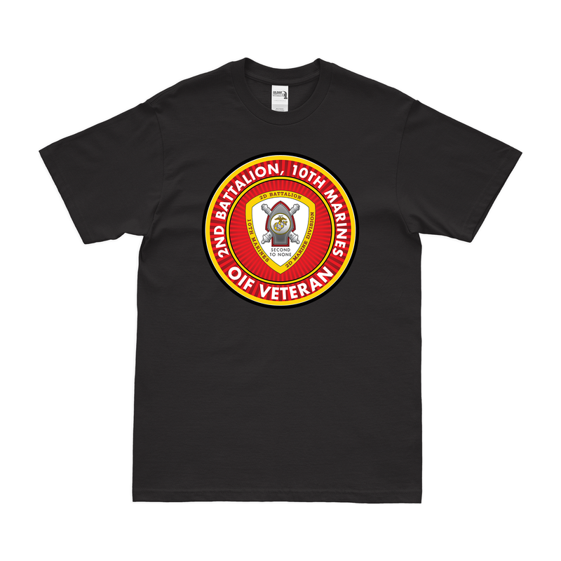 2nd Bn 10th Marines (2/10 Marines) OIF Veteran T-Shirt