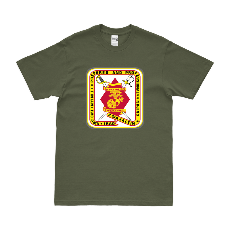2/23 Marines Unit Logo Emblem T-Shirt