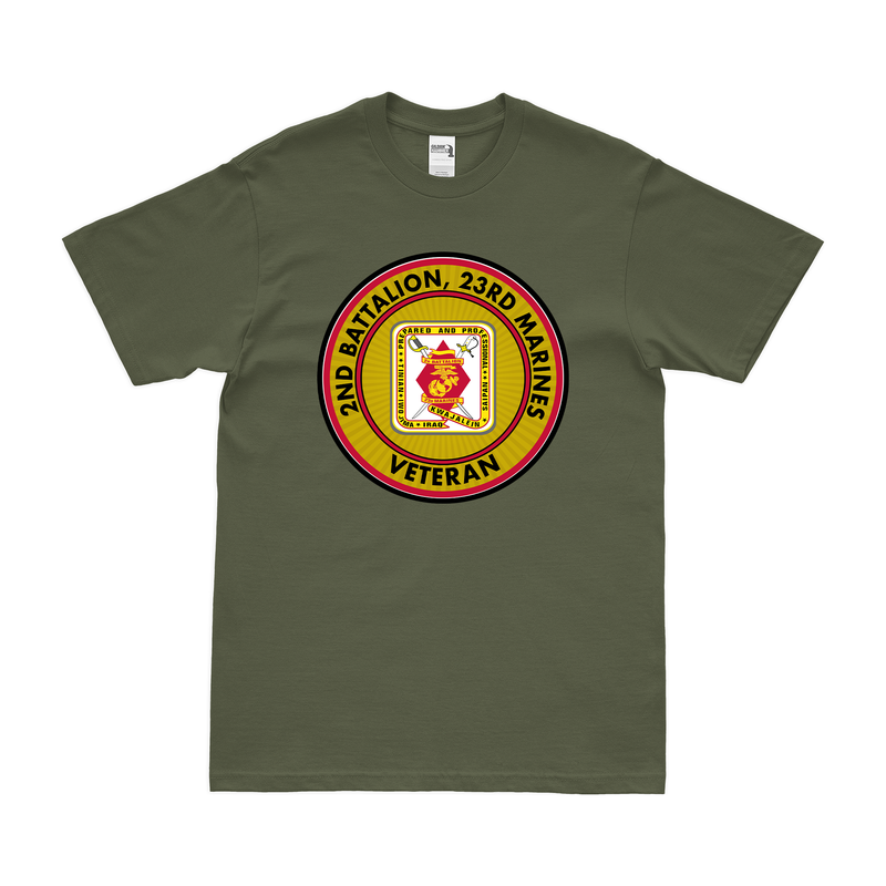 2-23 Marines Veteran T-Shirt