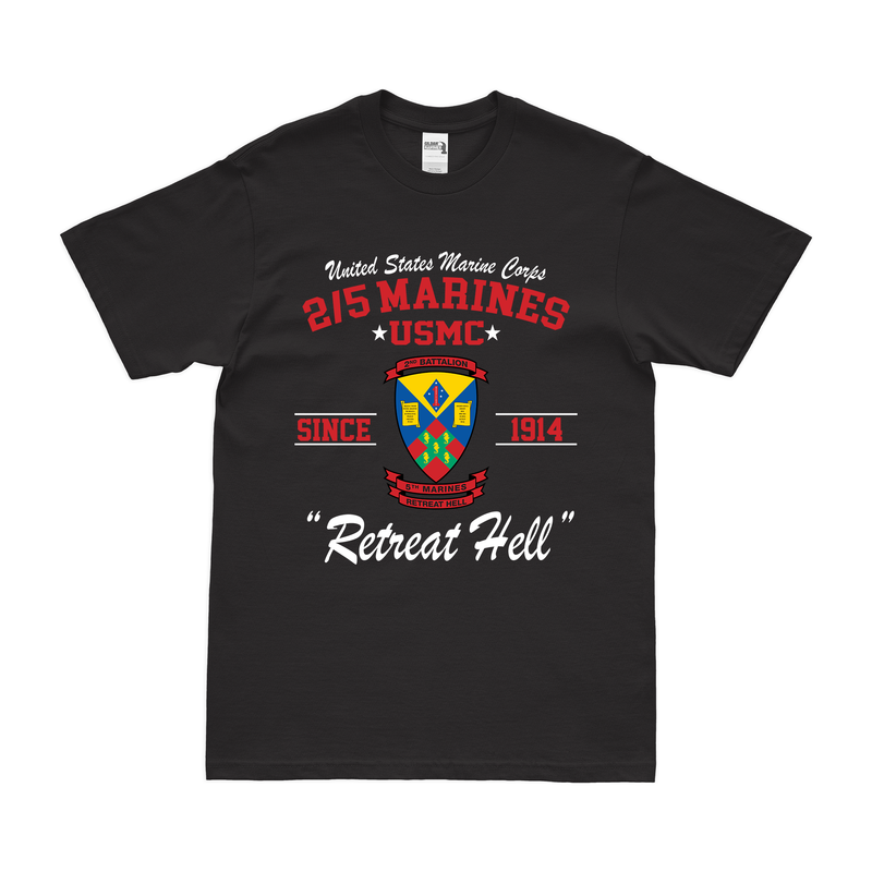 2/5 Marines 'Retreat Hell' Since 1914 Legacy T-Shirt
