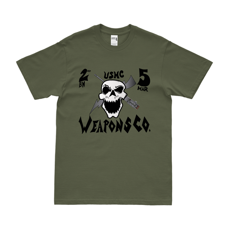 Whiskey 2/5 Marines WPNS Co. Ramadi T-Shirt