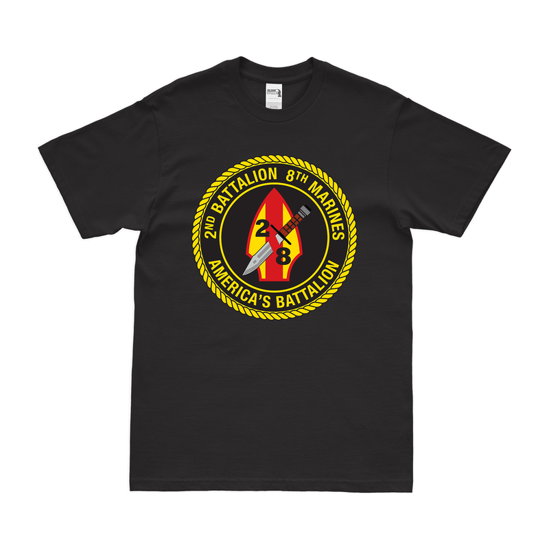 2/8 Marines Unit Emblem T-Shirt