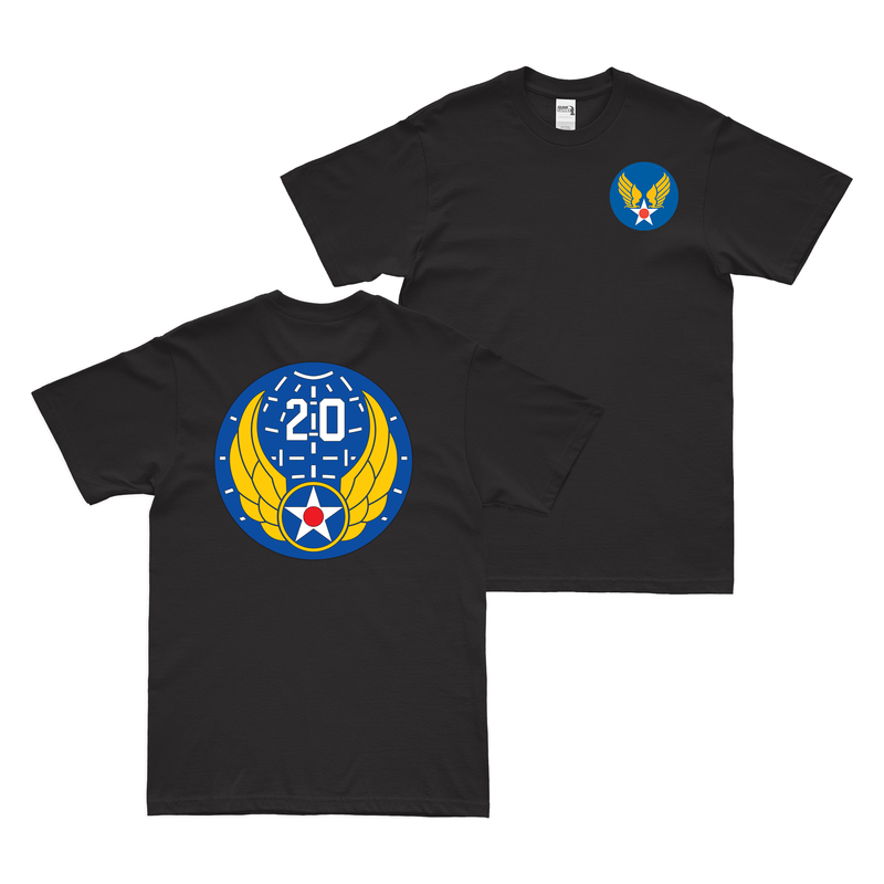 Double-Sided Twentieth Air Force USAAF WW2 T-Shirt