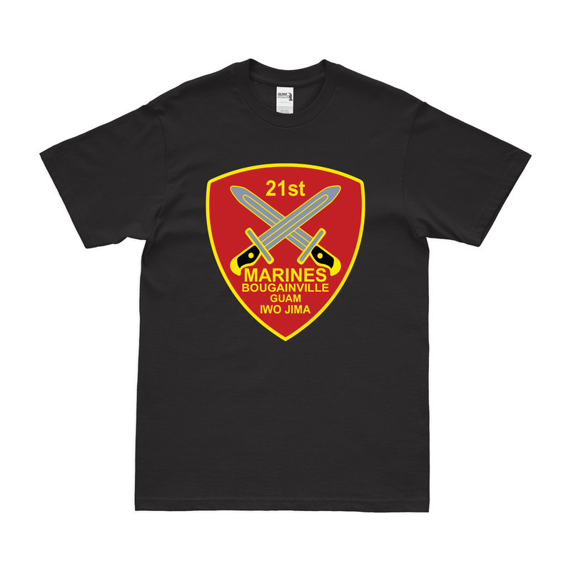 21st Marine Regiment Logo Emblem T-Shirt