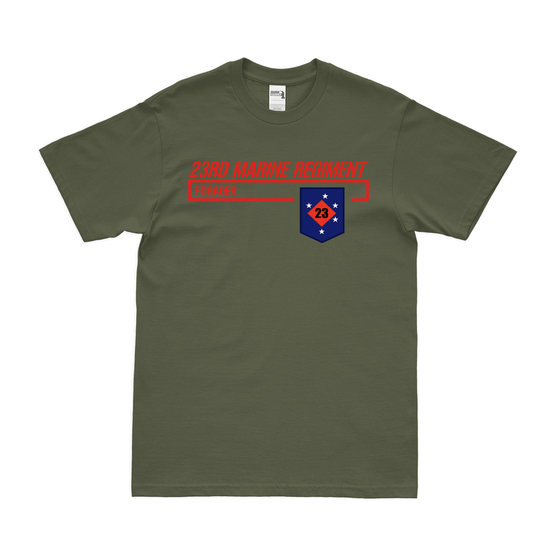 23rd Marine Regiment Modern Design T-Shirt