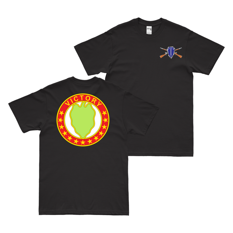 Double-Sided 24th Infantry Division DUI T-Shirt