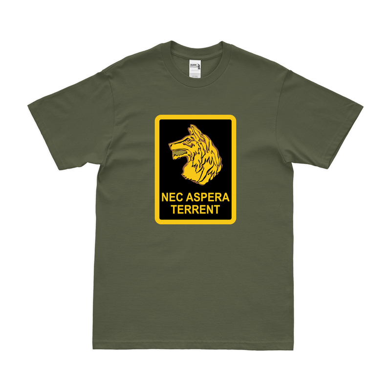 27th Infantry Regiment "Wolfhounds" Logo Emblem T-Shirt
