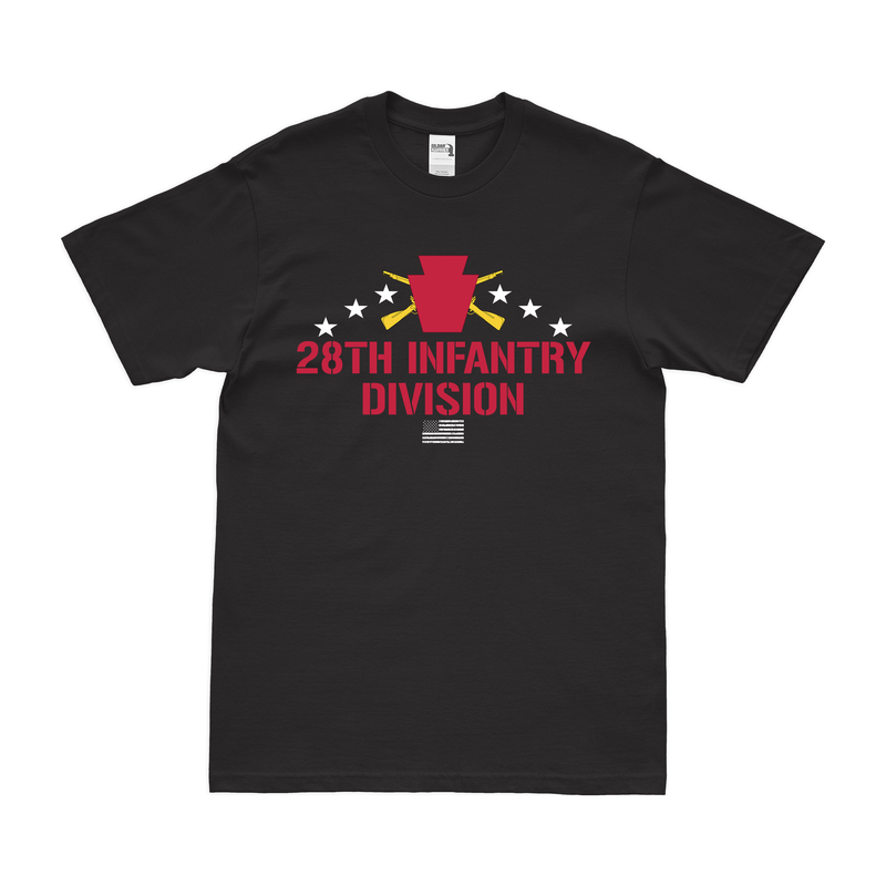 Patriotic U.S. Army 28th Infantry Division T-Shirt