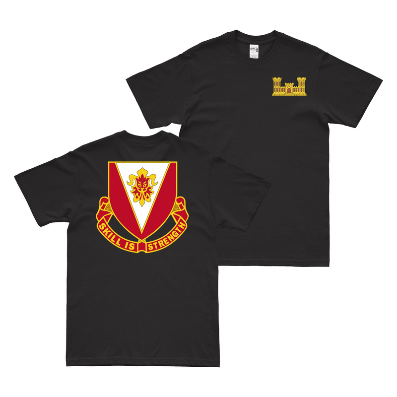 Double-Sided U.S. Army 293rd Engineer Battalion T-Shirt