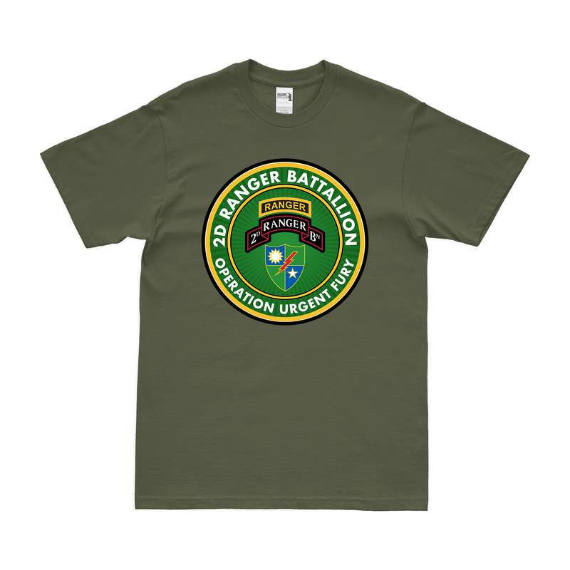 2d Ranger Battalion Operation Urgent Fury T-Shirt