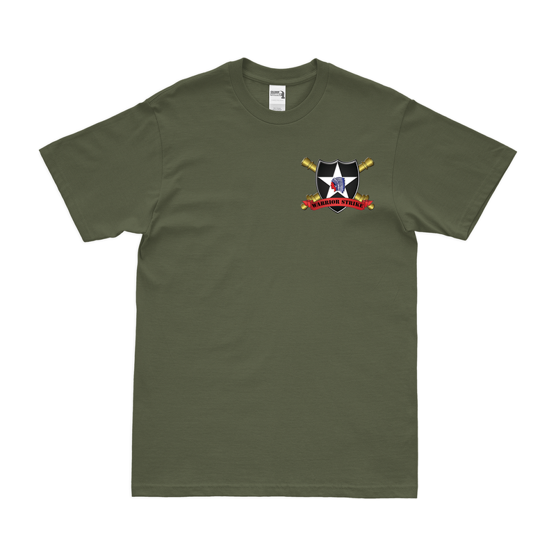 2d ID DIVARTY "Warrior Strike" Left Chest Emblem T-Shirt