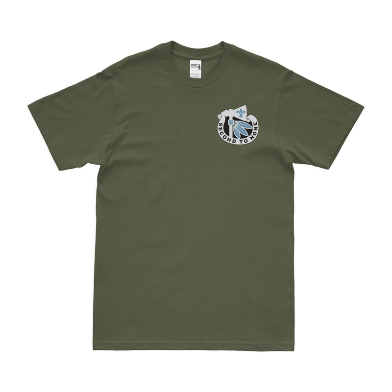 U.S. Army 2nd Infantry Division Left Chest DUI Emblem T-Shirt