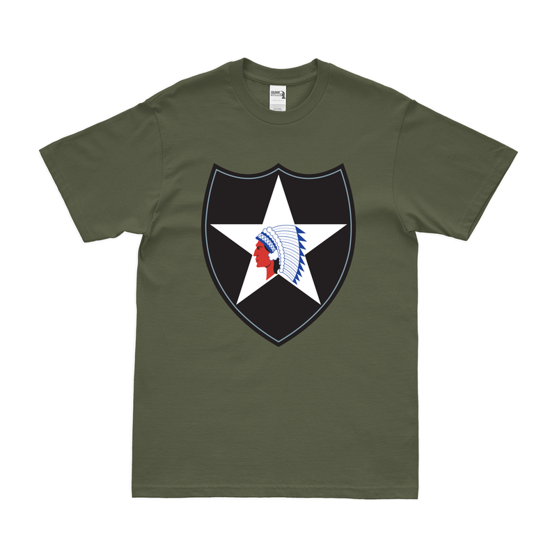 U.S. Army 2nd Infantry Division SSI Emblem T-Shirt