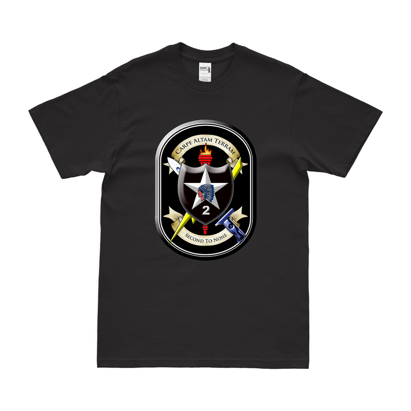 2nd SBCT 2d ID "Lancer Brigade" Emblem T-Shirt