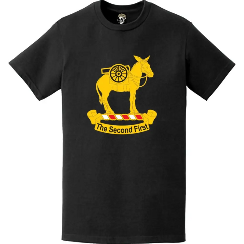 2nd Field Artillery Regiment Emblem Crest T-Shirt