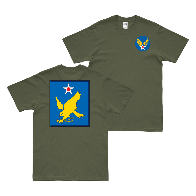 Double-Sided Second Air Force USAAF WW2 T-Shirt