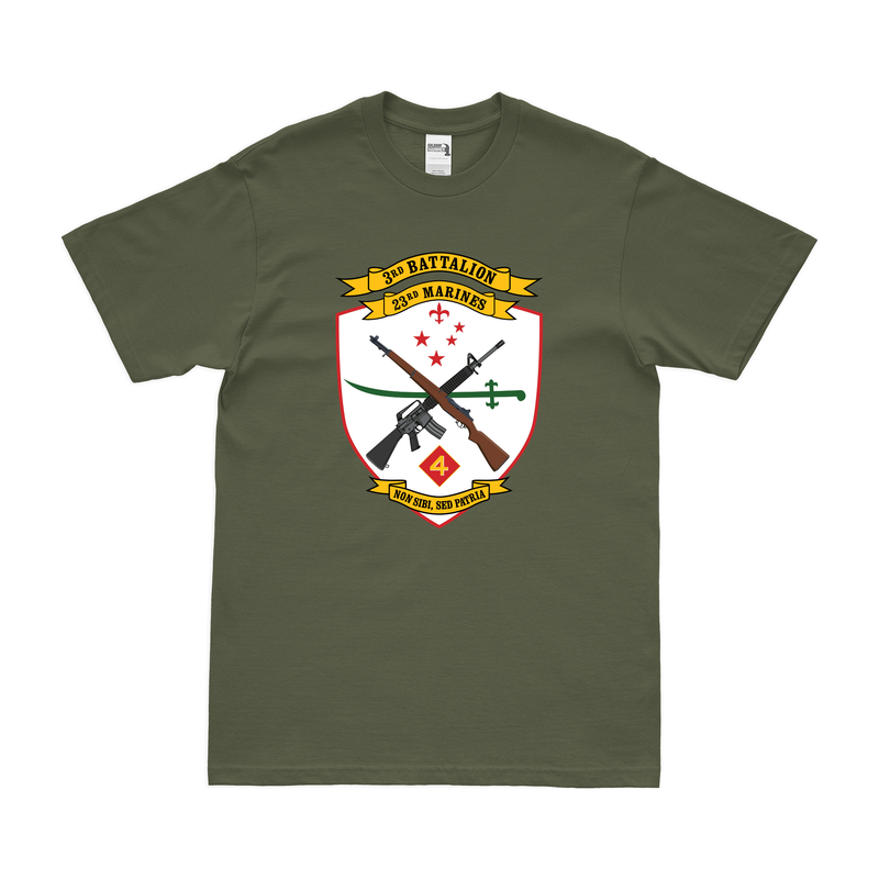 3/23 Marines Unit Logo Emblem T-Shirt
