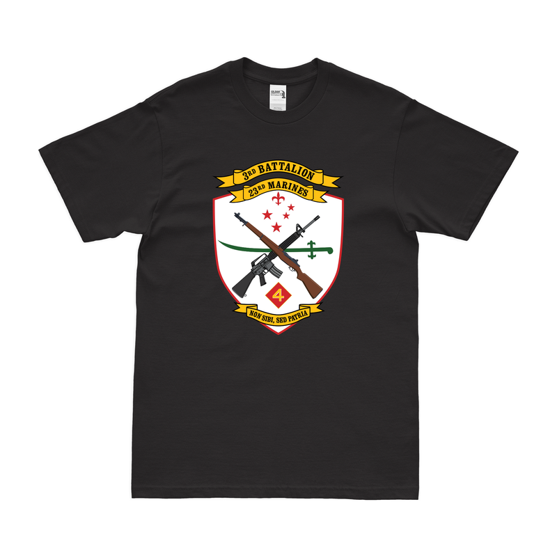 3/23 Marines Unit Logo Emblem T-Shirt