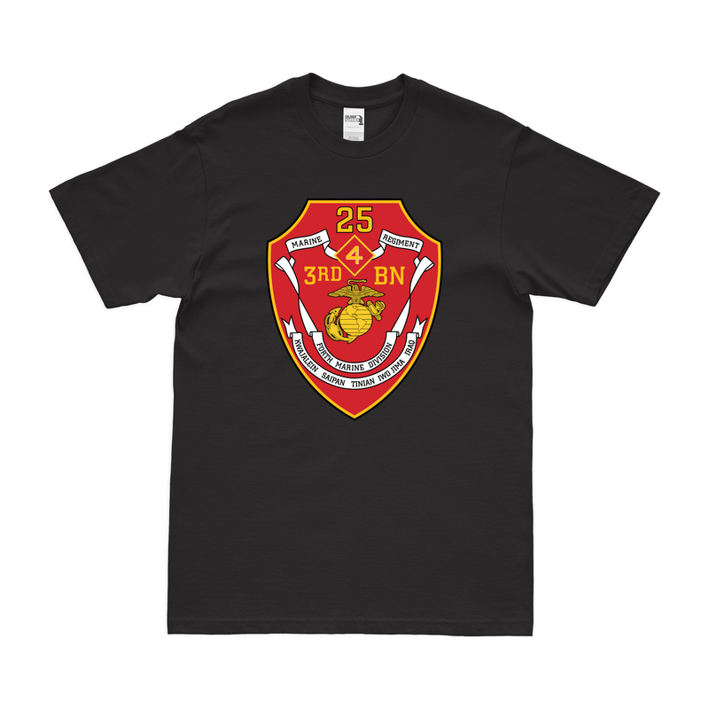 3rd Bn 25th Marines (3/25 Marines) Logo Emblem T-Shirt