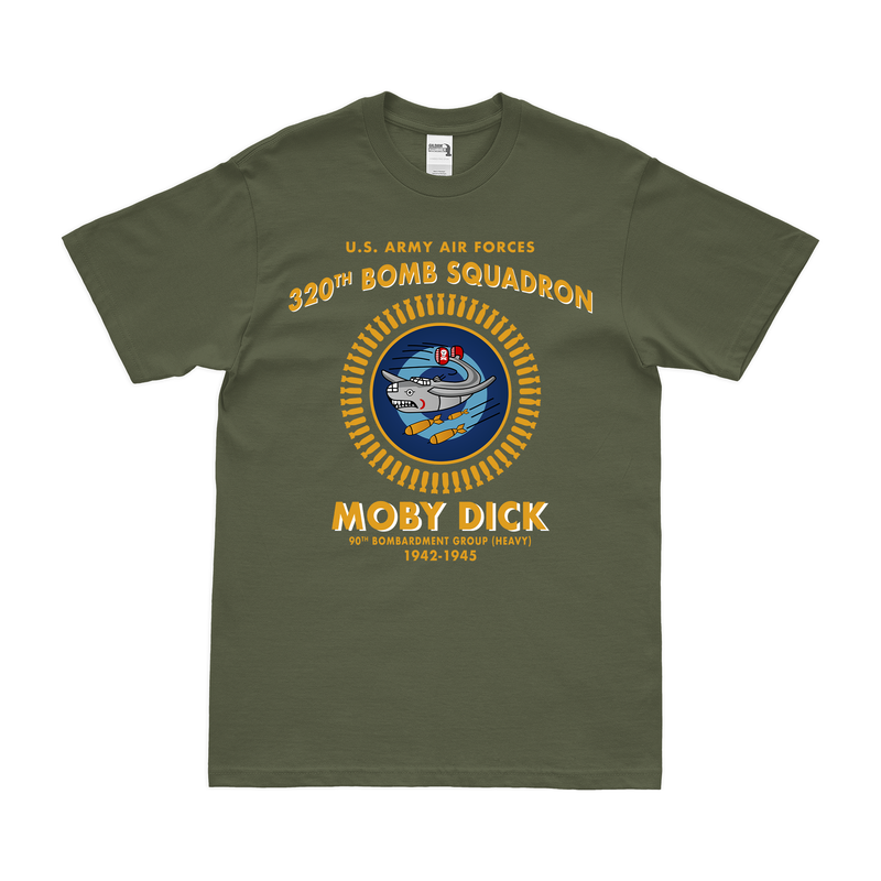 320th Bomb Squadron 'Moby Dick' WW2 Legacy T-Shirt