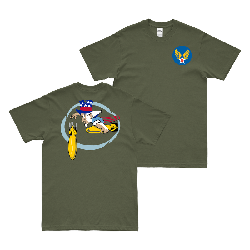 Double-Sided 322nd Bombardment Squadron WW2 T-Shirt