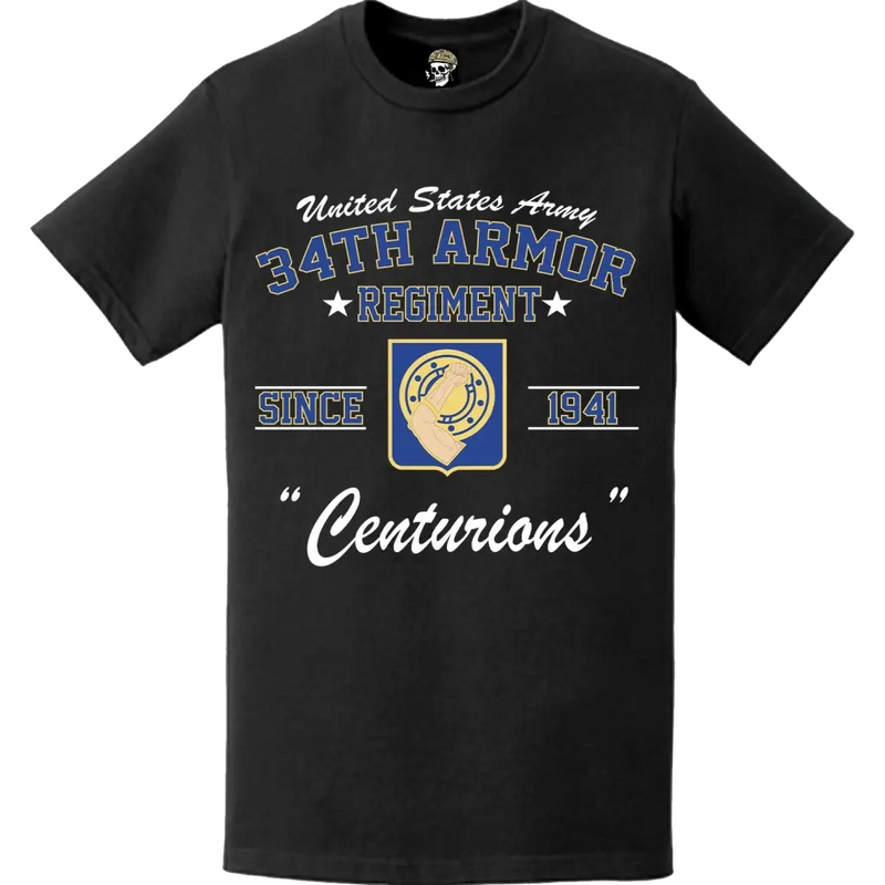 34th Armor Regiment "Centurions" Since 1941 Legacy T-Shirt