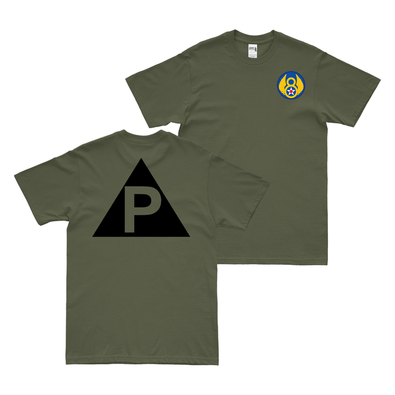384th Bombardment Group Triangle-P Tail Code WW2 T-Shirt