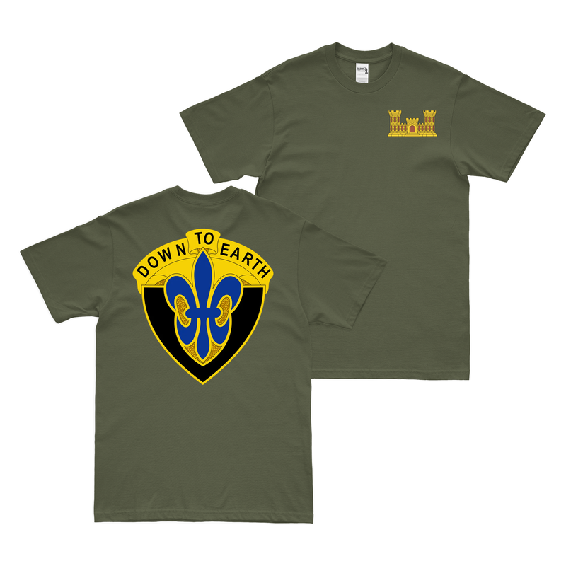 Double-Sided U.S. Army 389th Engineer Battalion T-Shirt