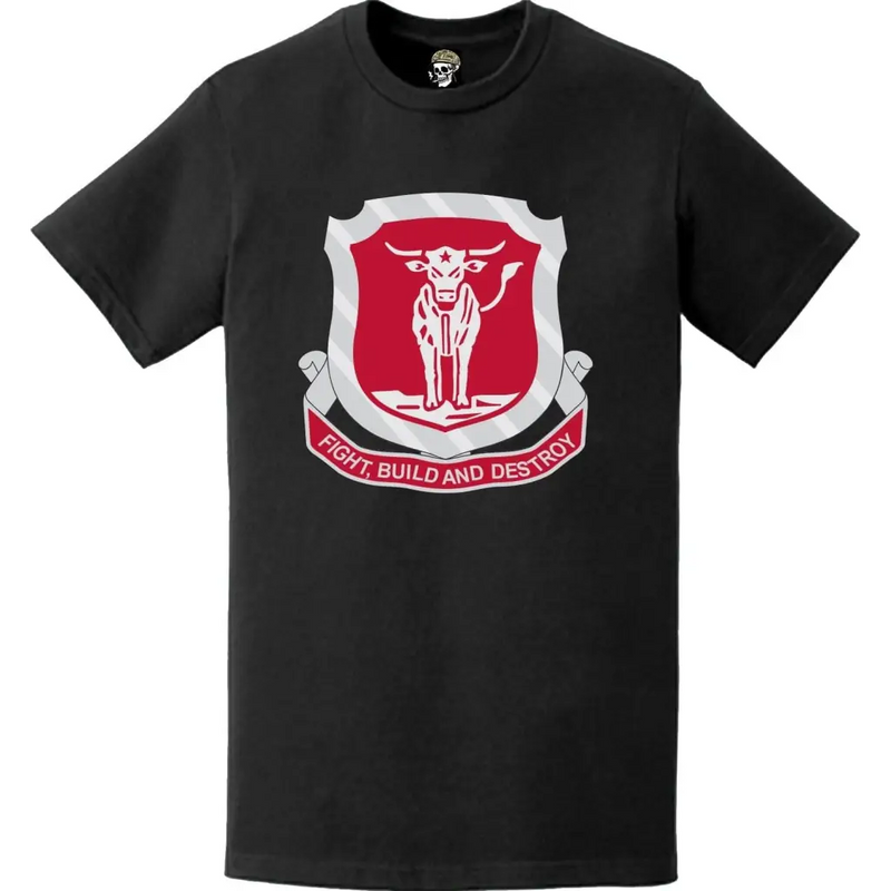 39th Engineer Battalion Logo Emblem T-Shirt