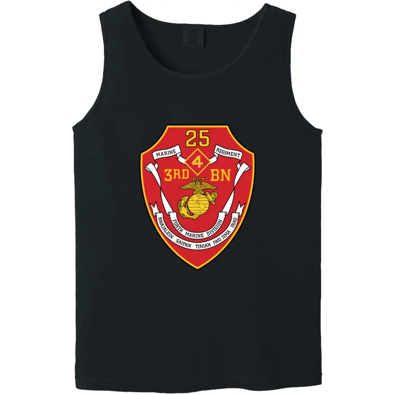 3rd Battalion, 25th Marines (3/25) Unit Logo Emblem Tank Top