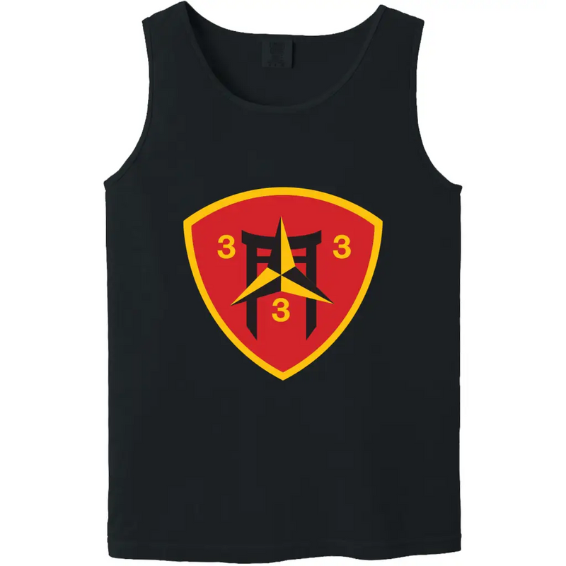 3rd Battalion, 3rd Marines (3/3) Unit Logo Emblem Tank Top